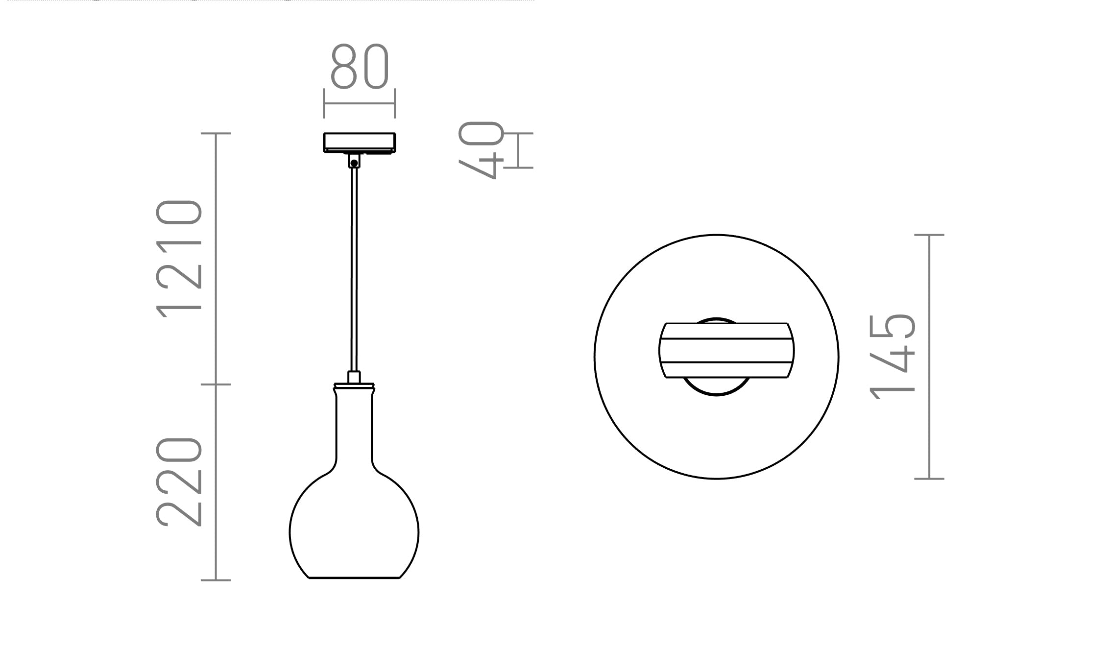 PULIRE RD for 1-circuit tracks - Product sketch