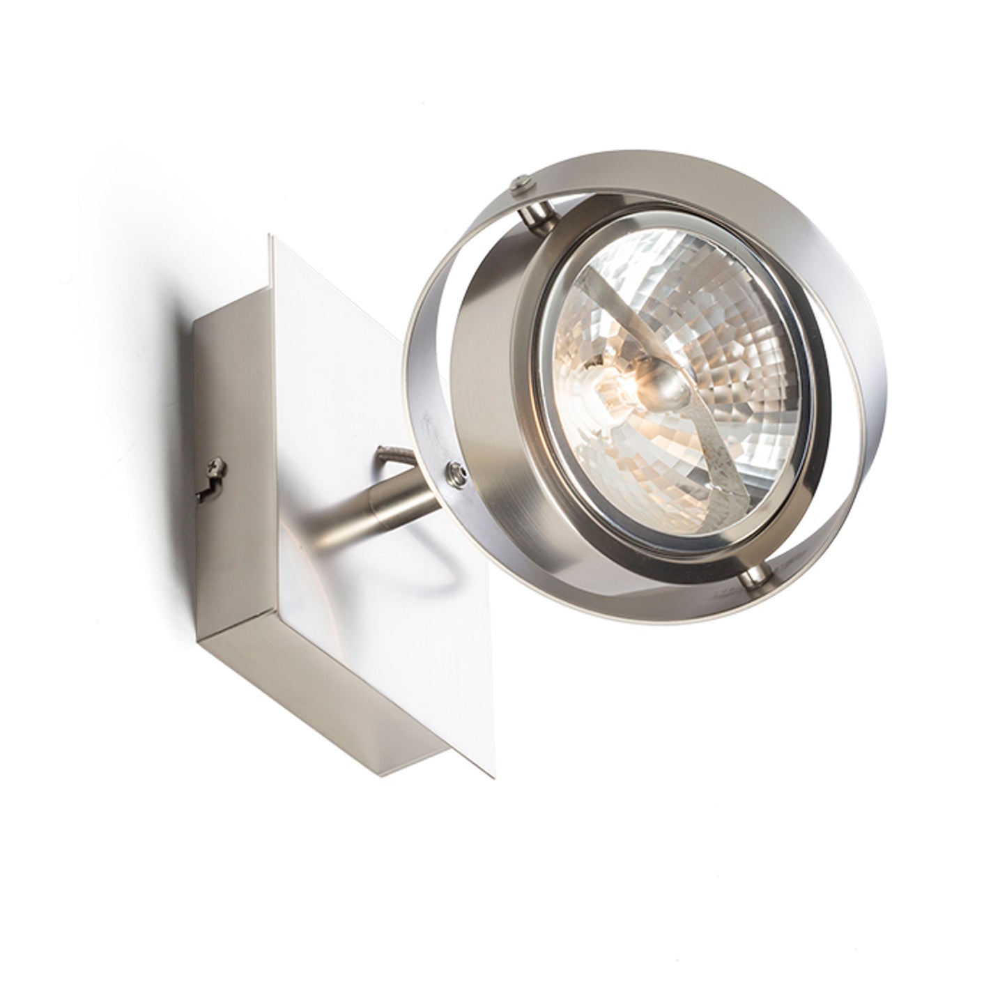 RENDL Outlet CASSIE wall matt nickel 230V LED G53 15W R10591 3