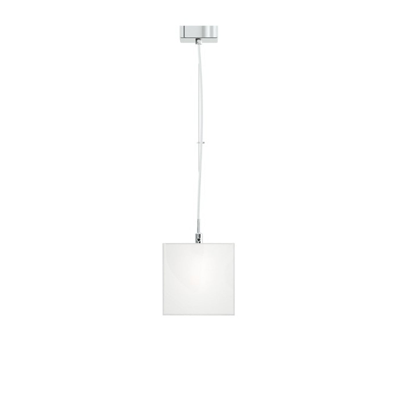 RENDL Outlet LUCIA 15x15 pendant satinated glass/chrome 230V LED G9 5W R10628 2
