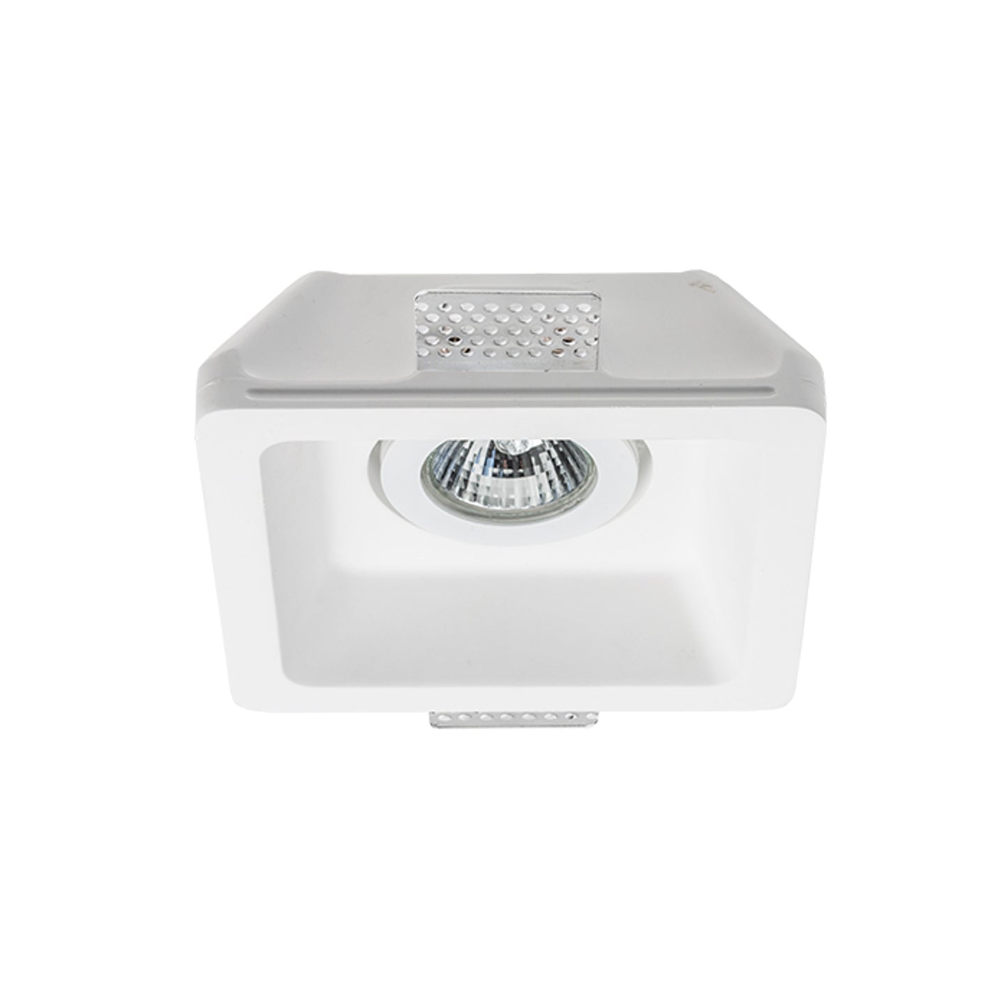 RENDL recessed light DINO SQ GU10 directional plaster 230V GU10 35W R12038 5
