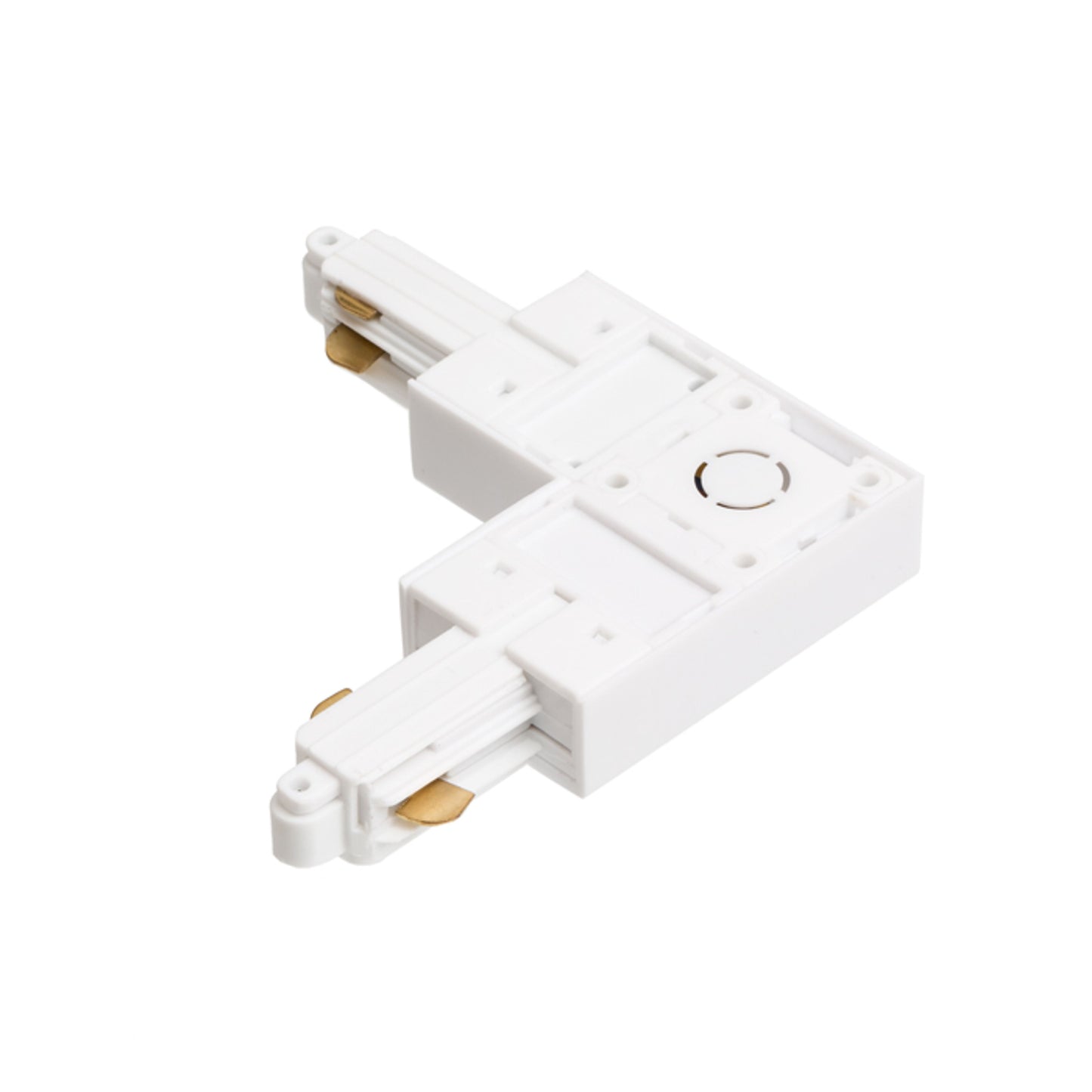 RENDL 1-circuit track system 1F L connector (outer polarity) white 230V R12266 2