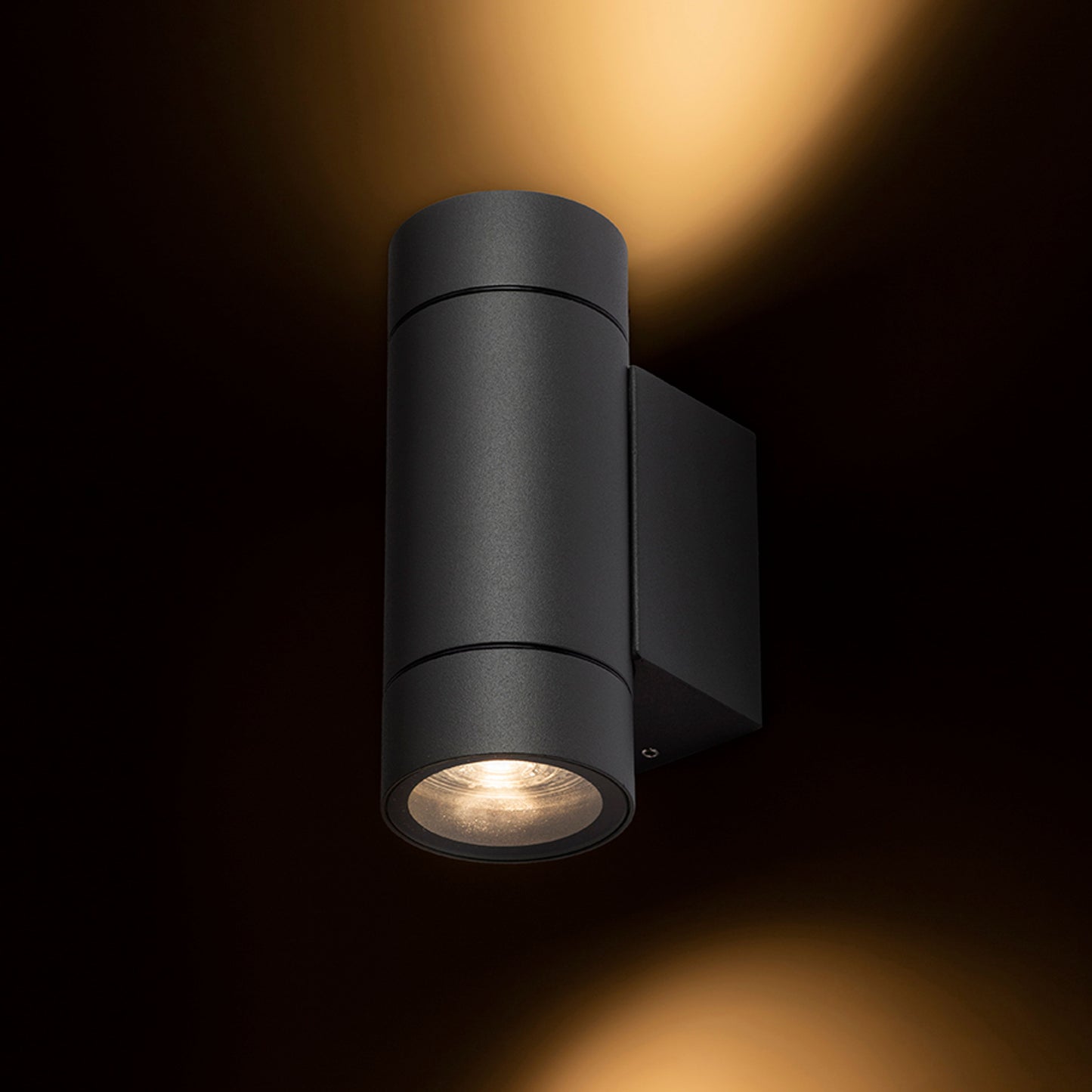 RENDL outdoor lamp MIZZI NEW II wall anthracite grey 230V LED GU10 2x8W IP65 R13643 4