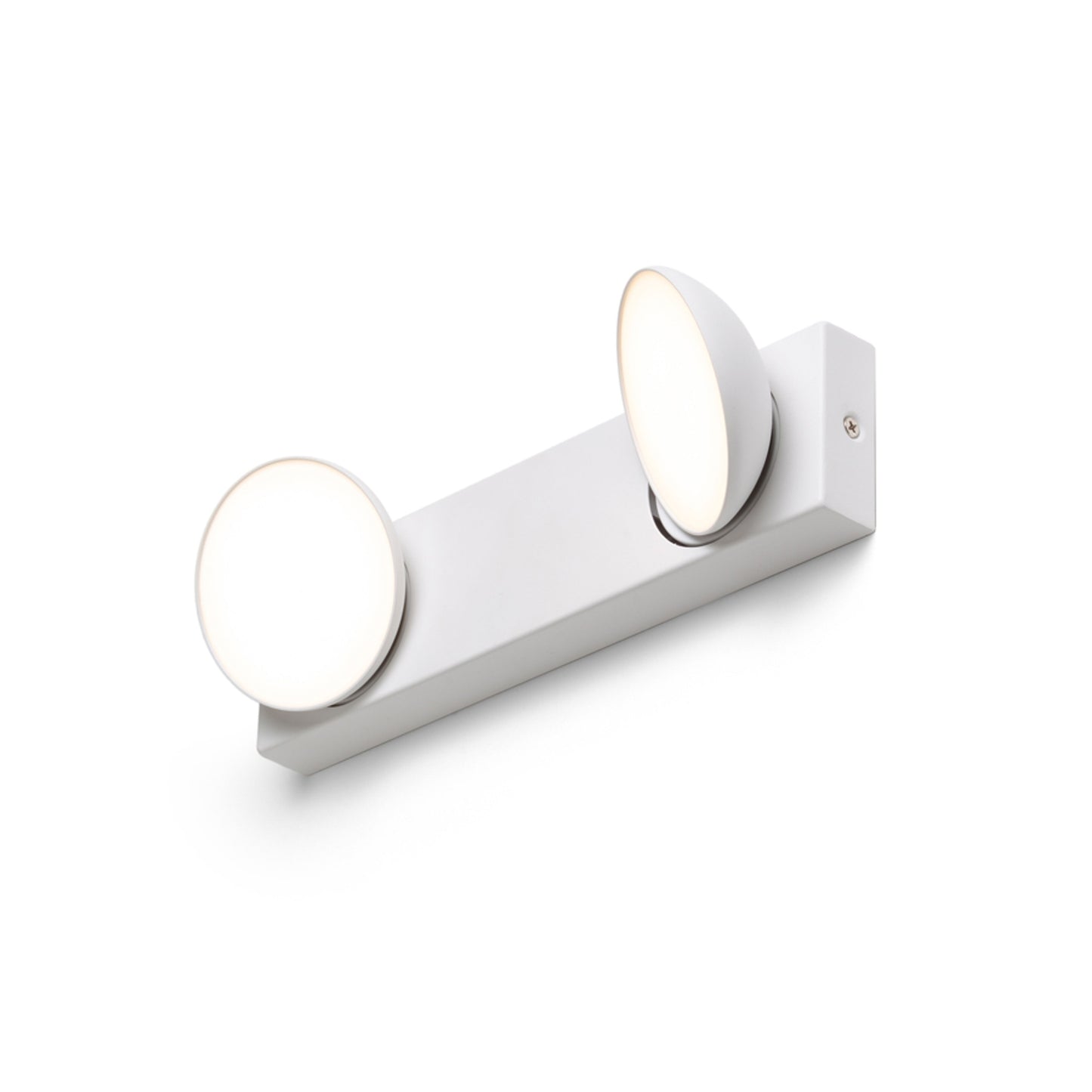 RENDL spotlight ELISEO II surface mounted white 230V LED 2x5W 3000K R13916 2