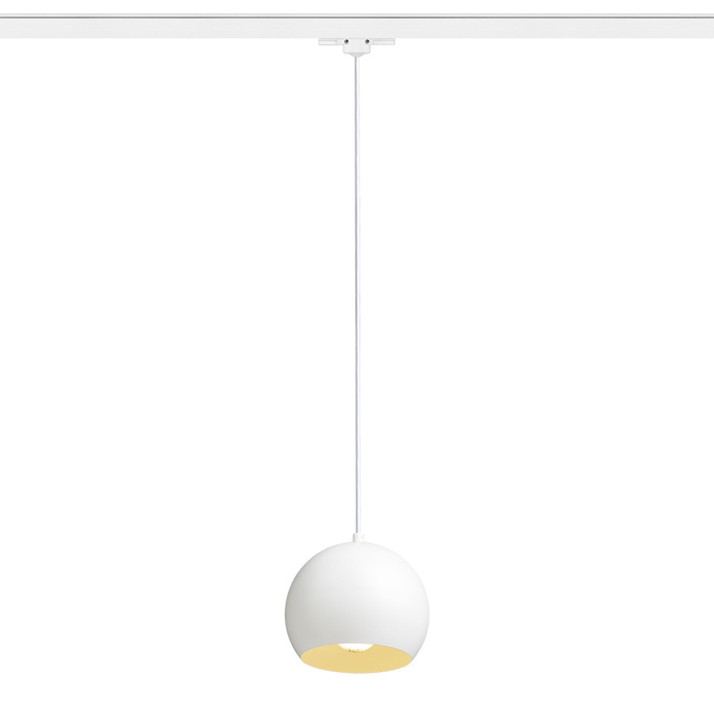 RENDL 3-circuit track system AGNETA for 3-circuit tracks pendant white 230V LED E27 11W R13974 2