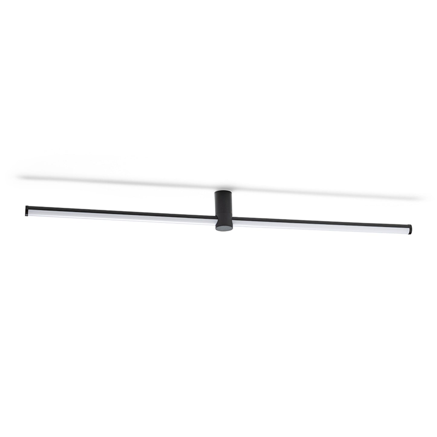 RENDL wall lamp CLARIS 120 surface mounted black frosted acrylic 230V LED 2x12W 3000K R14412 7