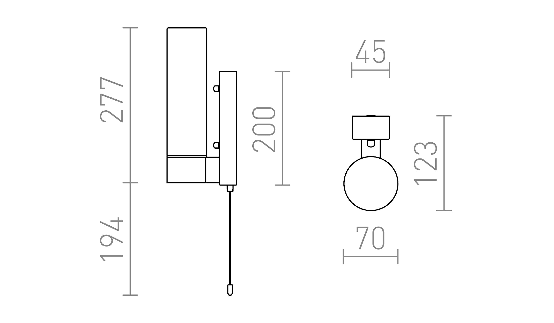 CACHA I - Schéma produktu