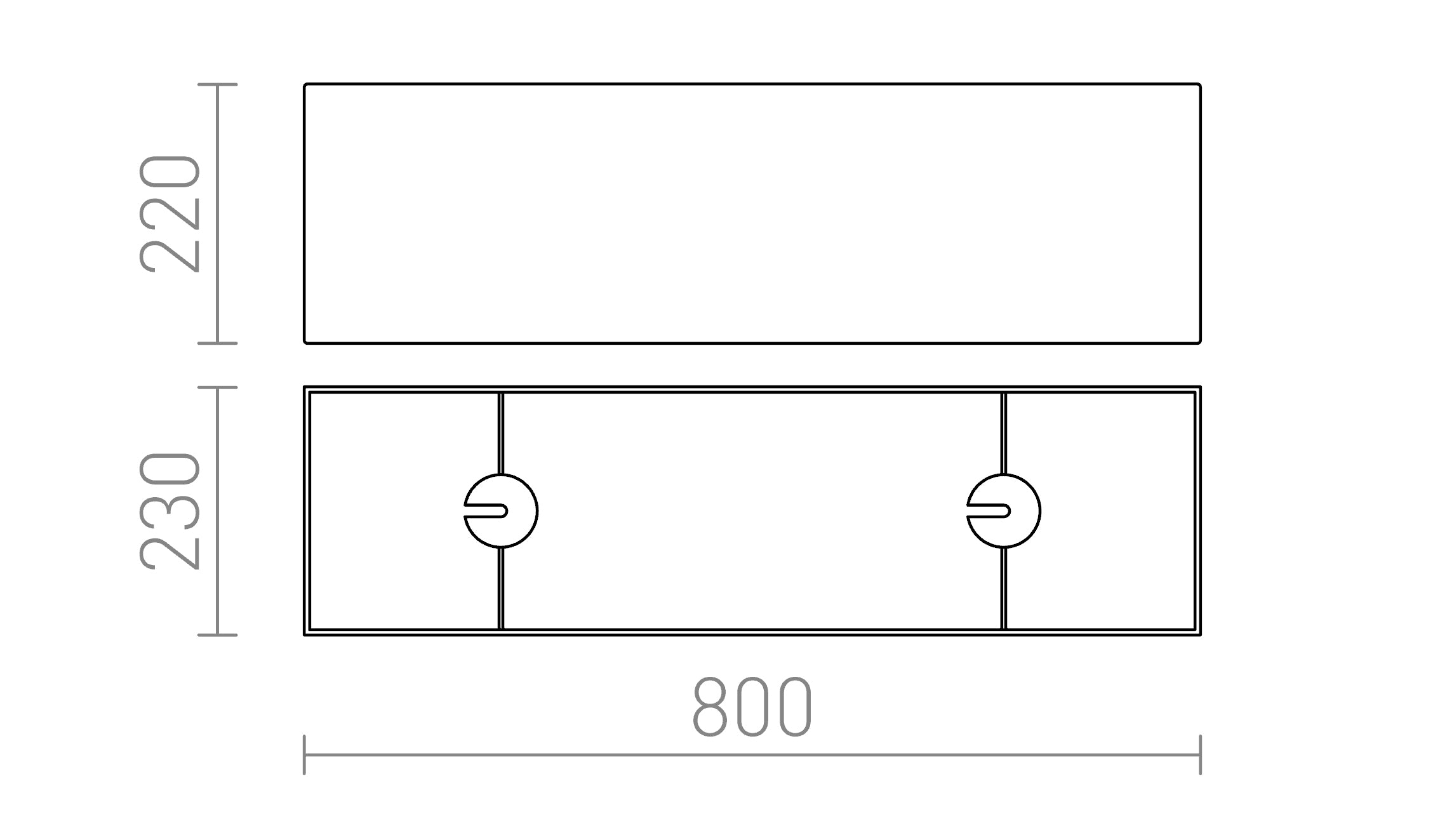 LOPE 80/23 - Schéma produktu