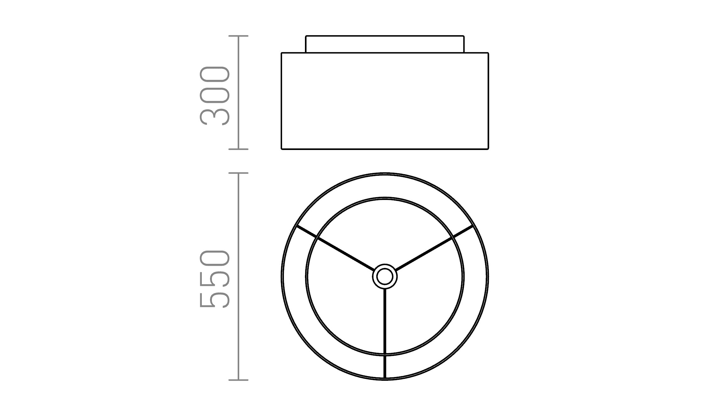 DOUBLE 55/30 - Schéma produktu