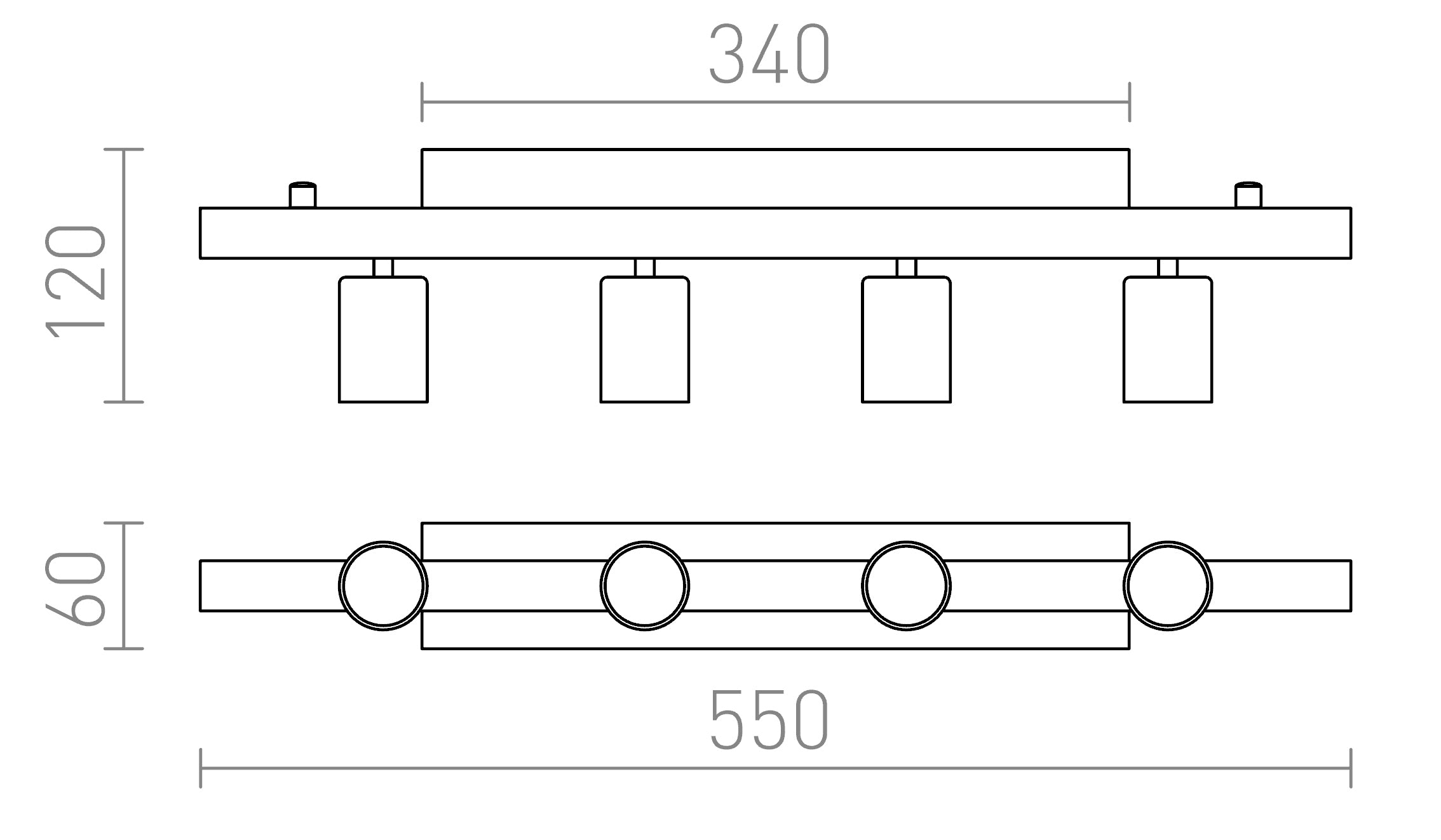 RALLONG IV STROPNÍ - Schéma produktu
