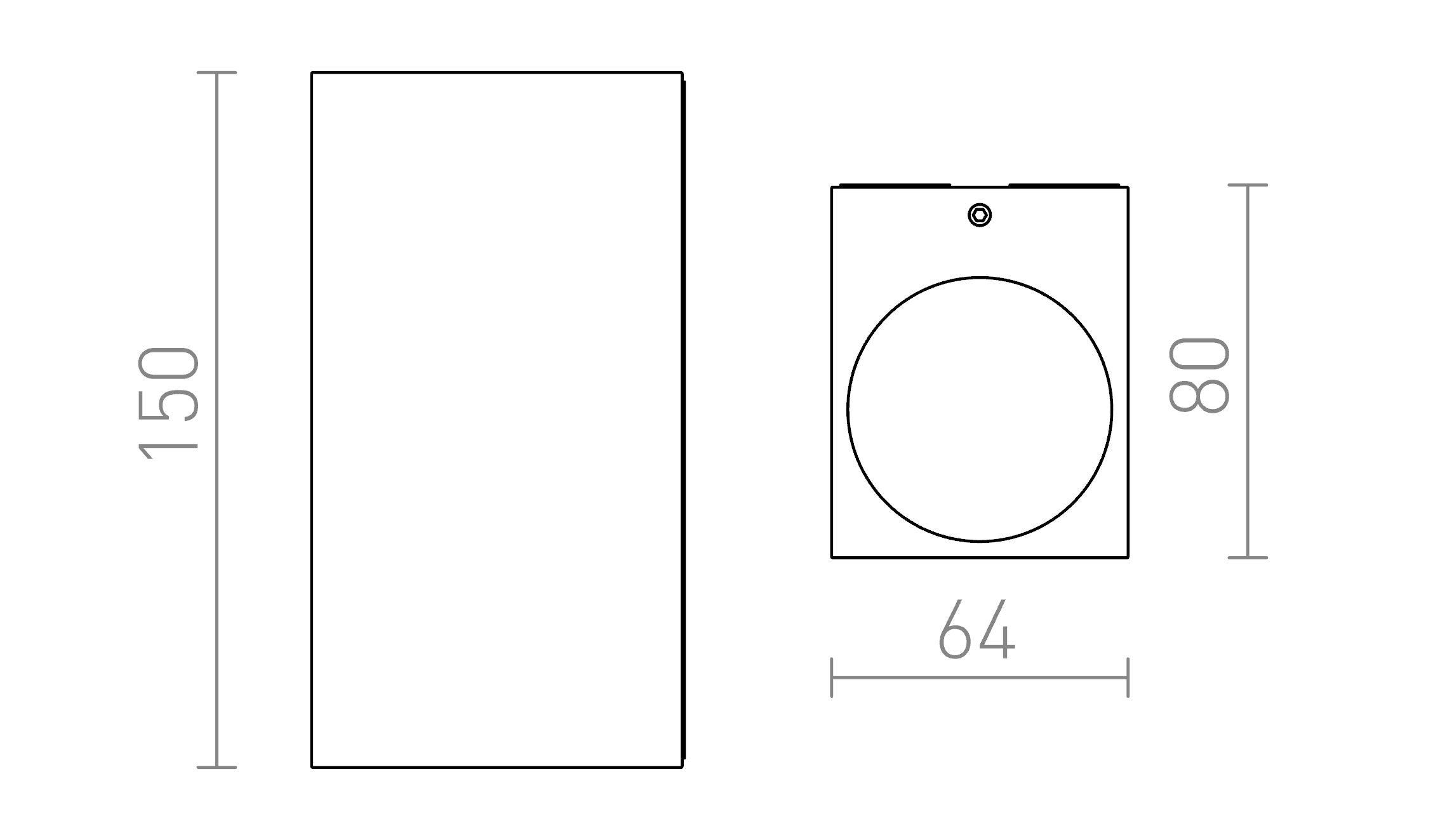 KUBI II  - Product sketch