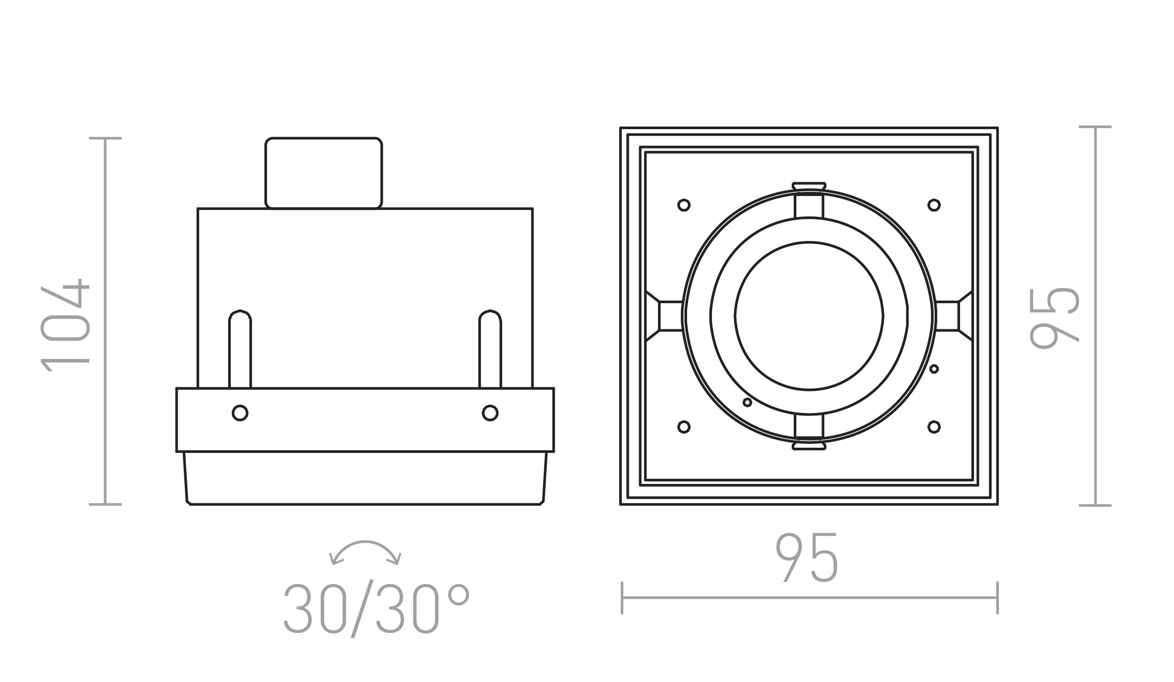ELECTRA I GU10 - Schéma produktu