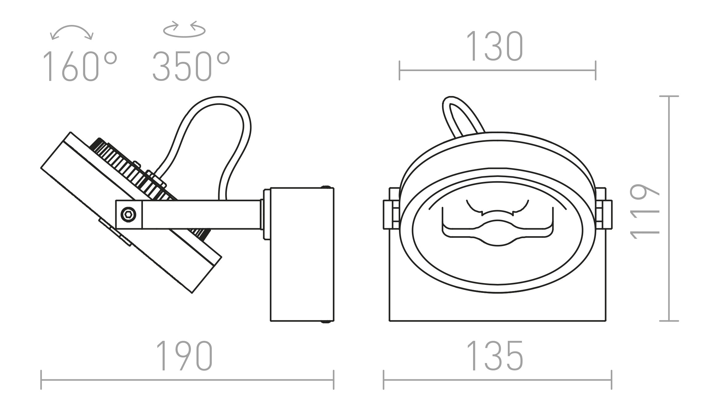 KELLY LED I - Schéma produktu