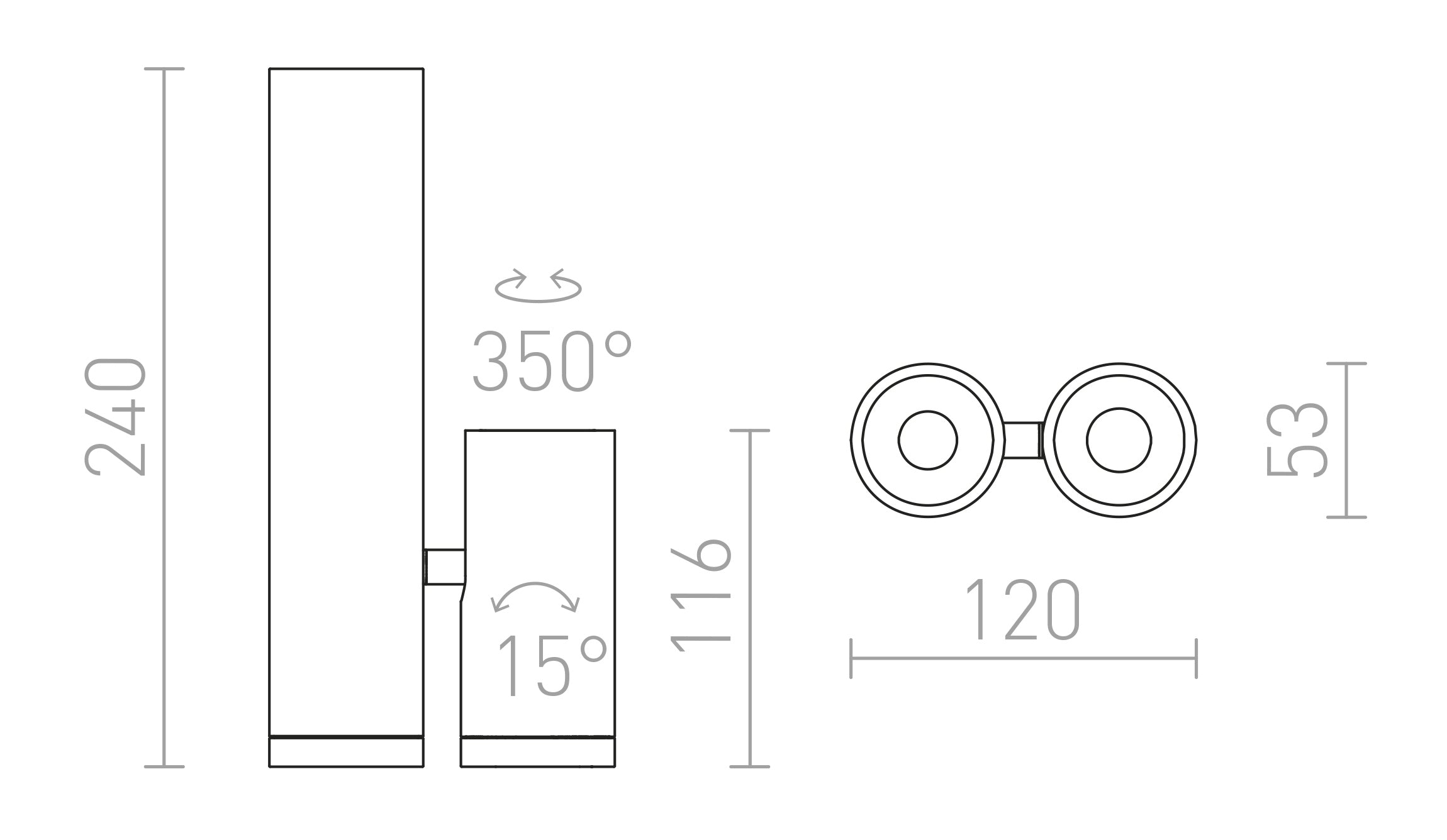 BOGARD TWIN - Schéma produktu
