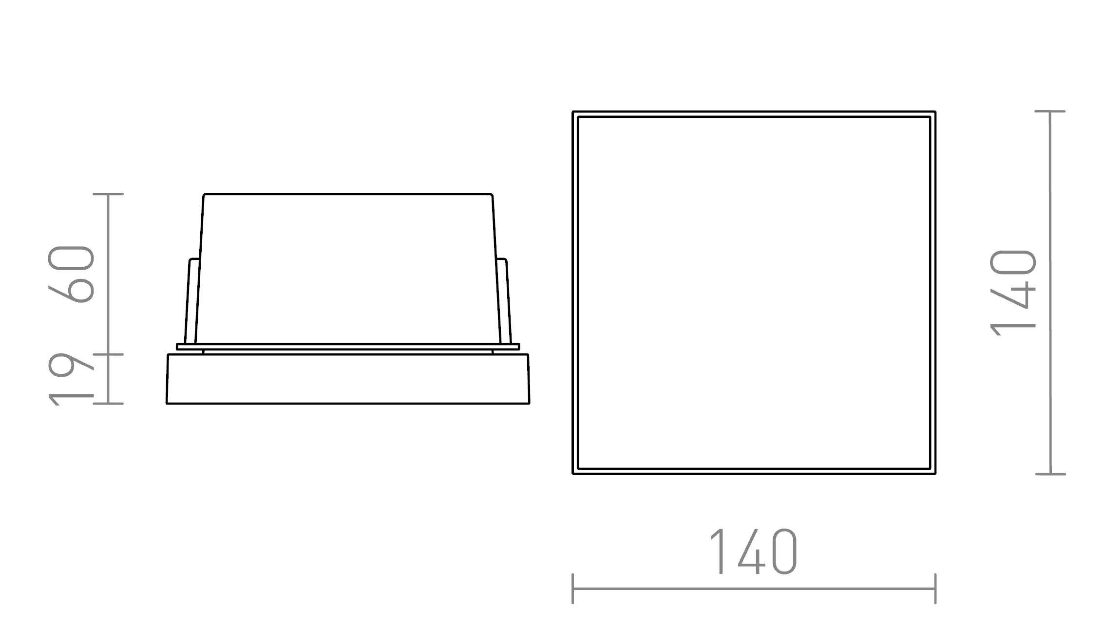 DEJAVU SQ 14 - Schéma produktu