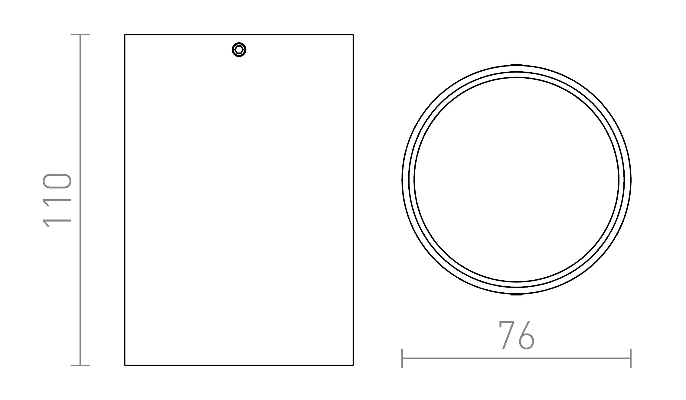 VADE R - Schéma produktu