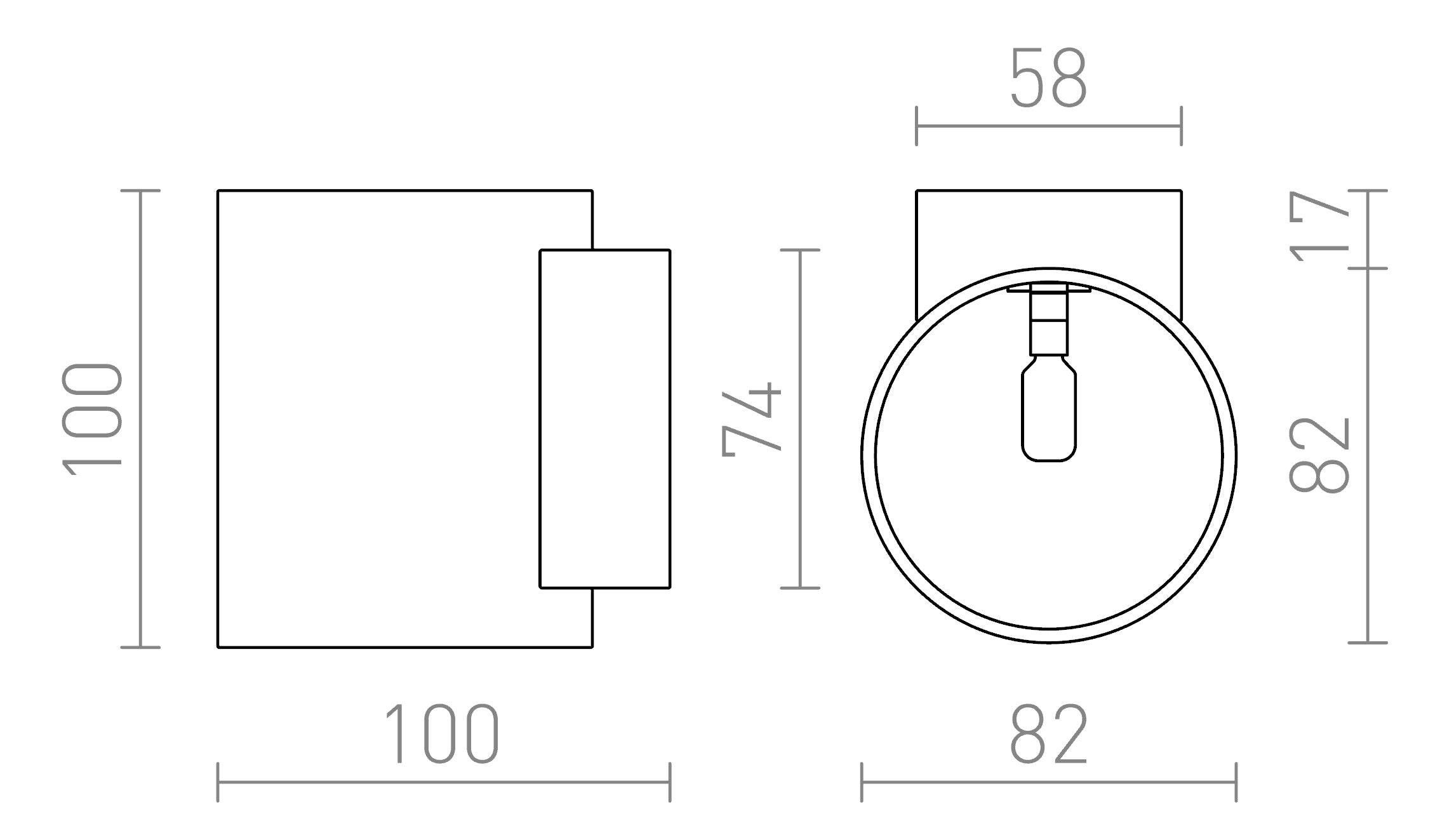 TUBA W - Schéma produktu