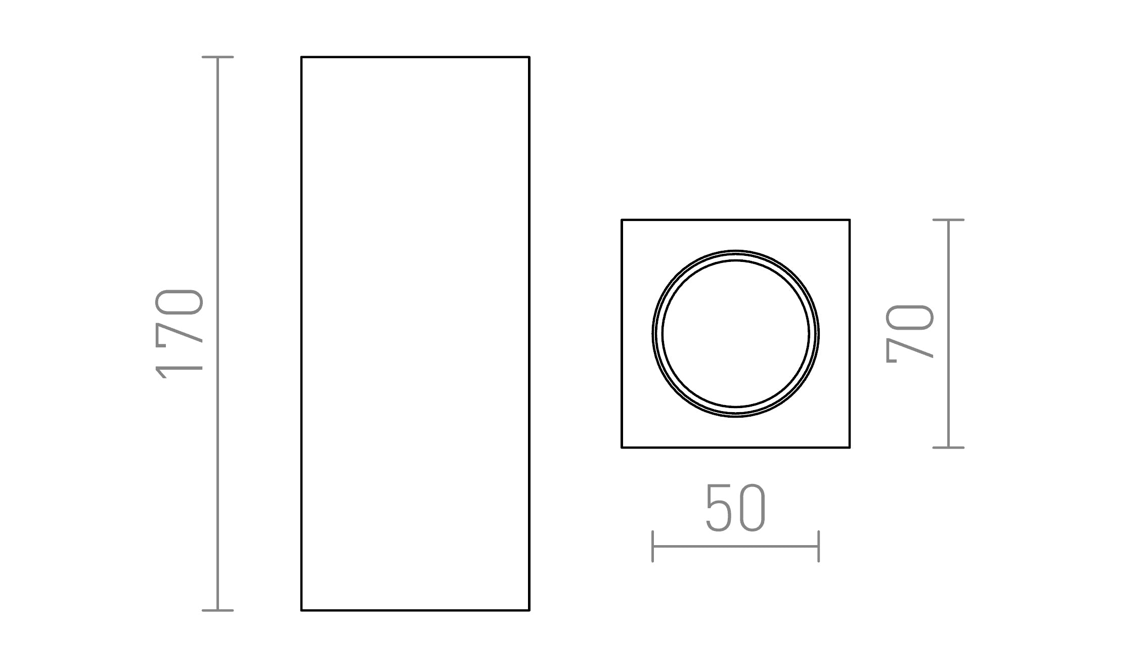 JACK SQ S 17 STROPNÍ - Schéma produktu