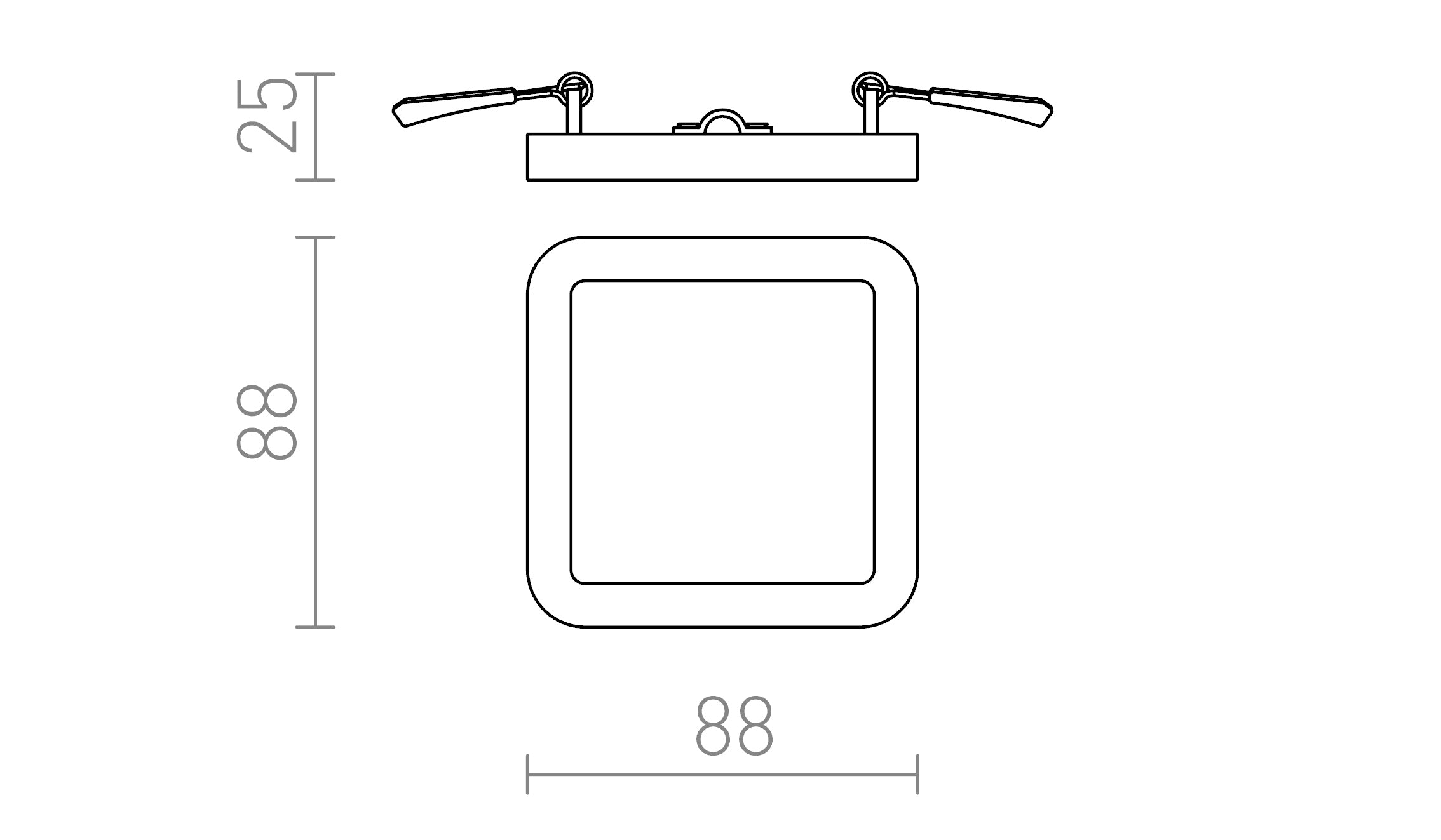 HUE SQ 9 DIMM ZÁPUSTNÁ - Schéma produktu