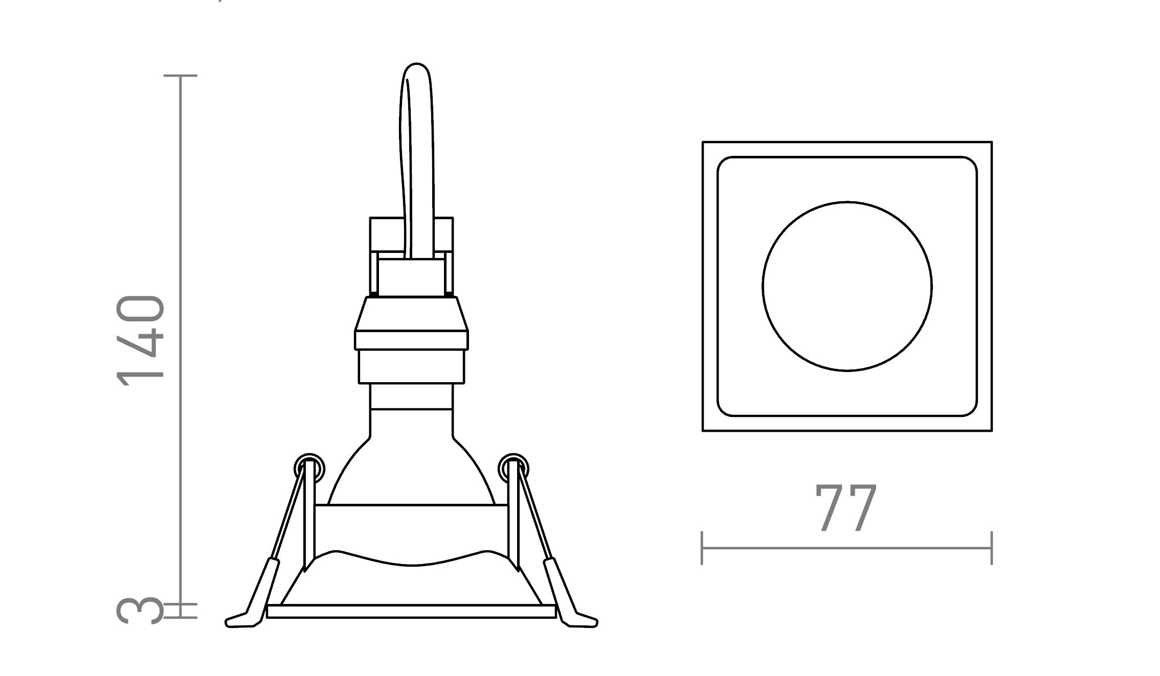 ZURI SQ - Schéma produktu