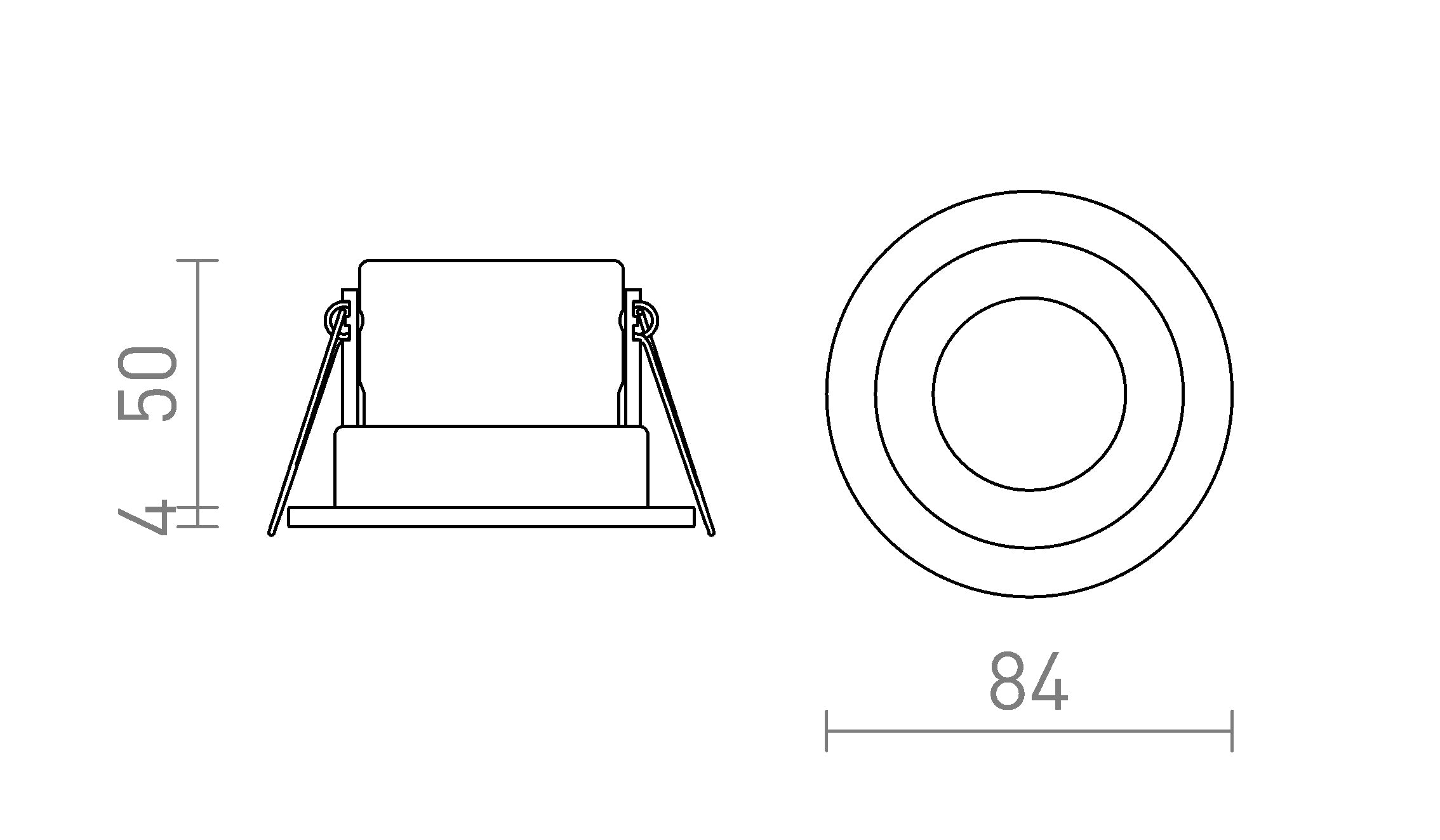 BELLA LED - Schéma produktu