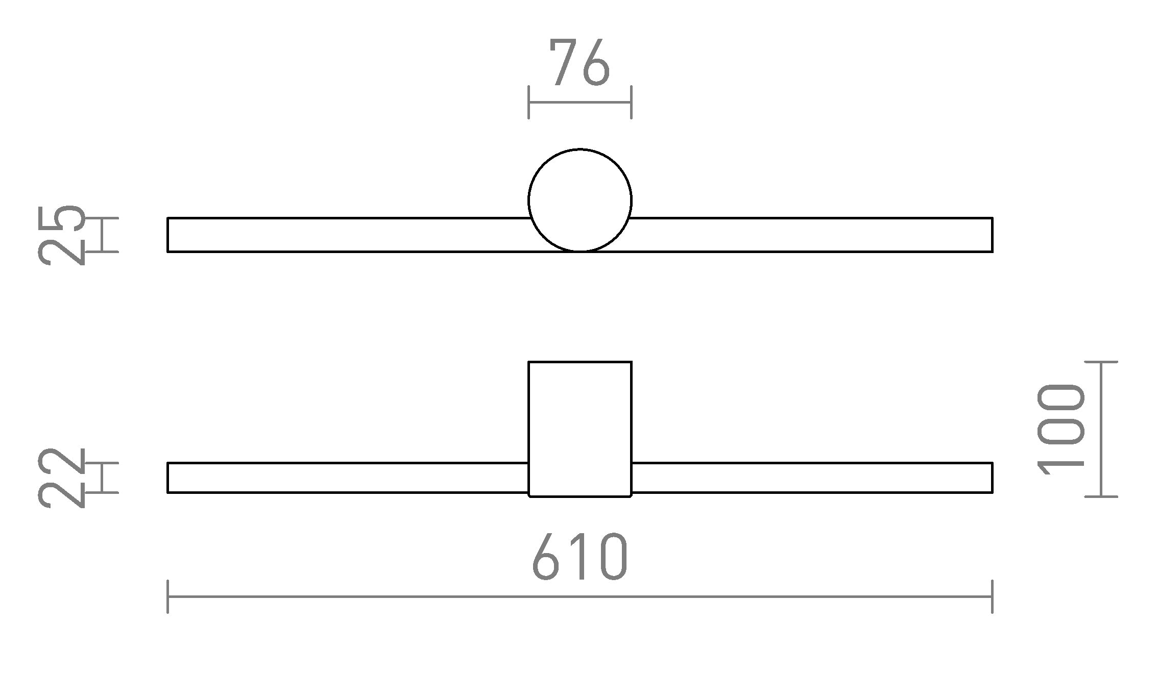 LUISA 60 - Schéma produktu