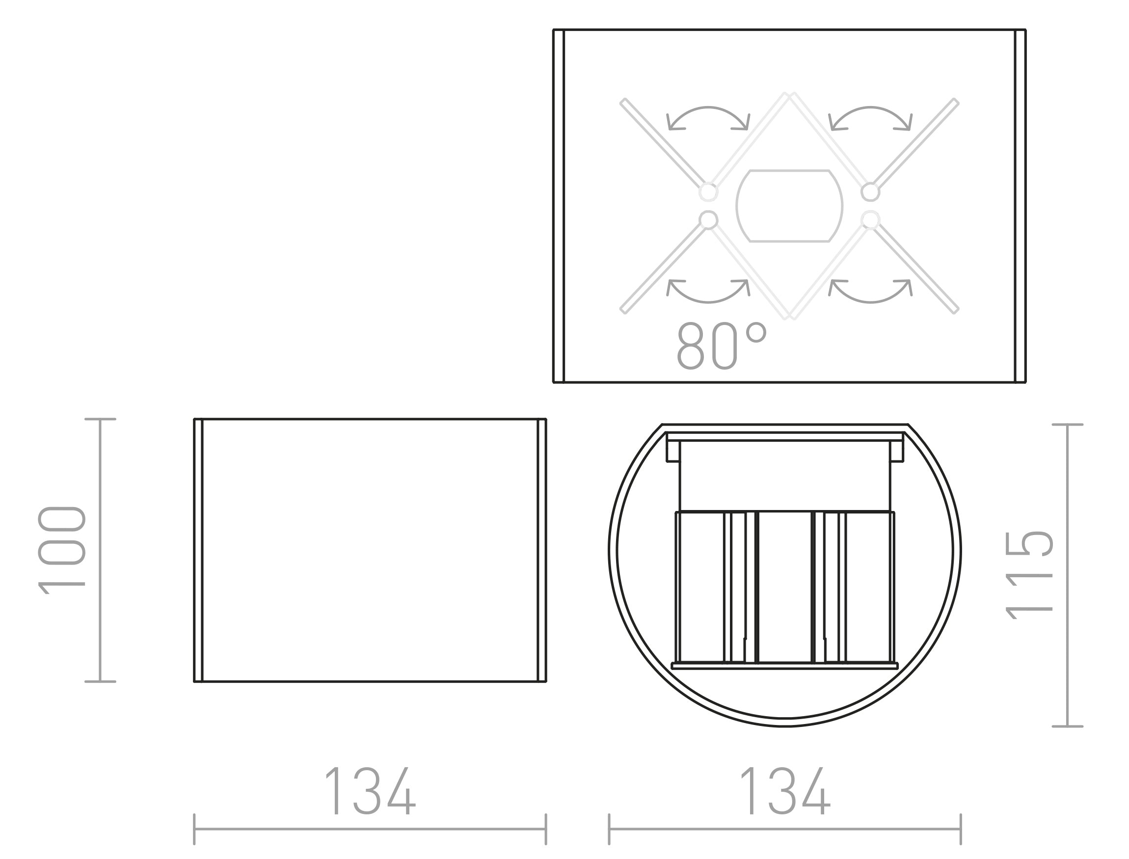 TITO R DIMM - Schéma produktu