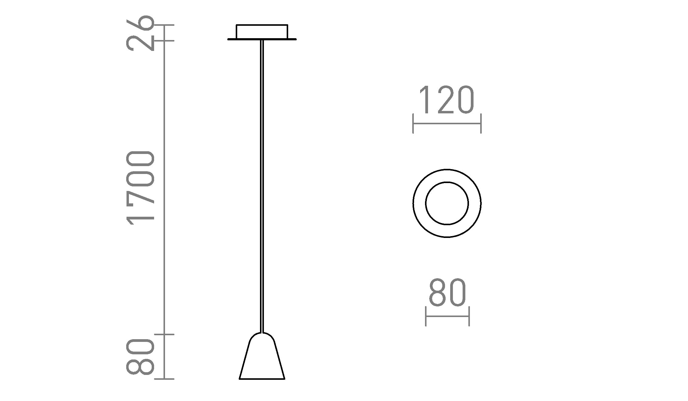 STIG ZÁVĚSNÁ - Schéma produktu