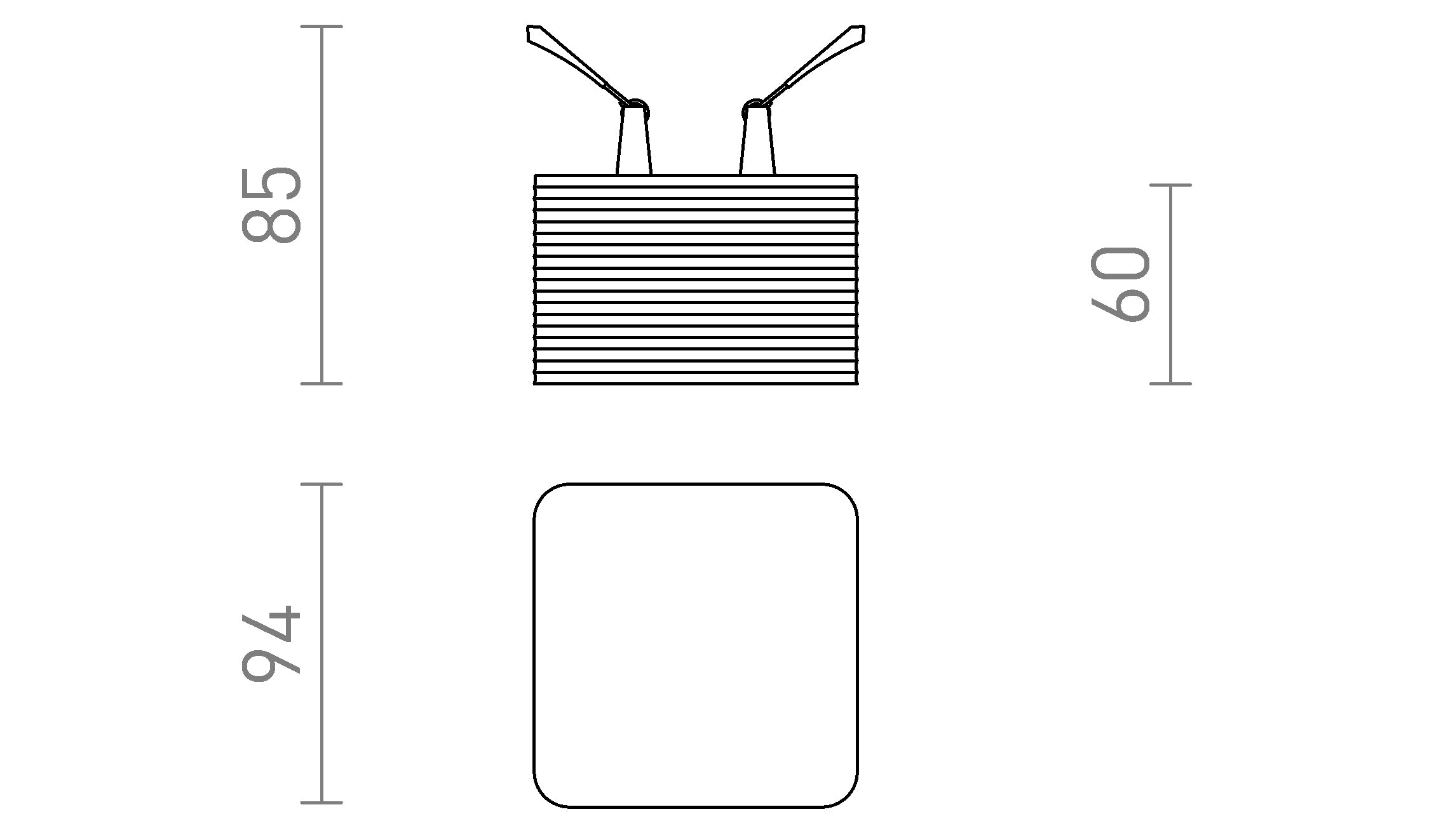 MARENGA SQR3 60 - Schéma produktu