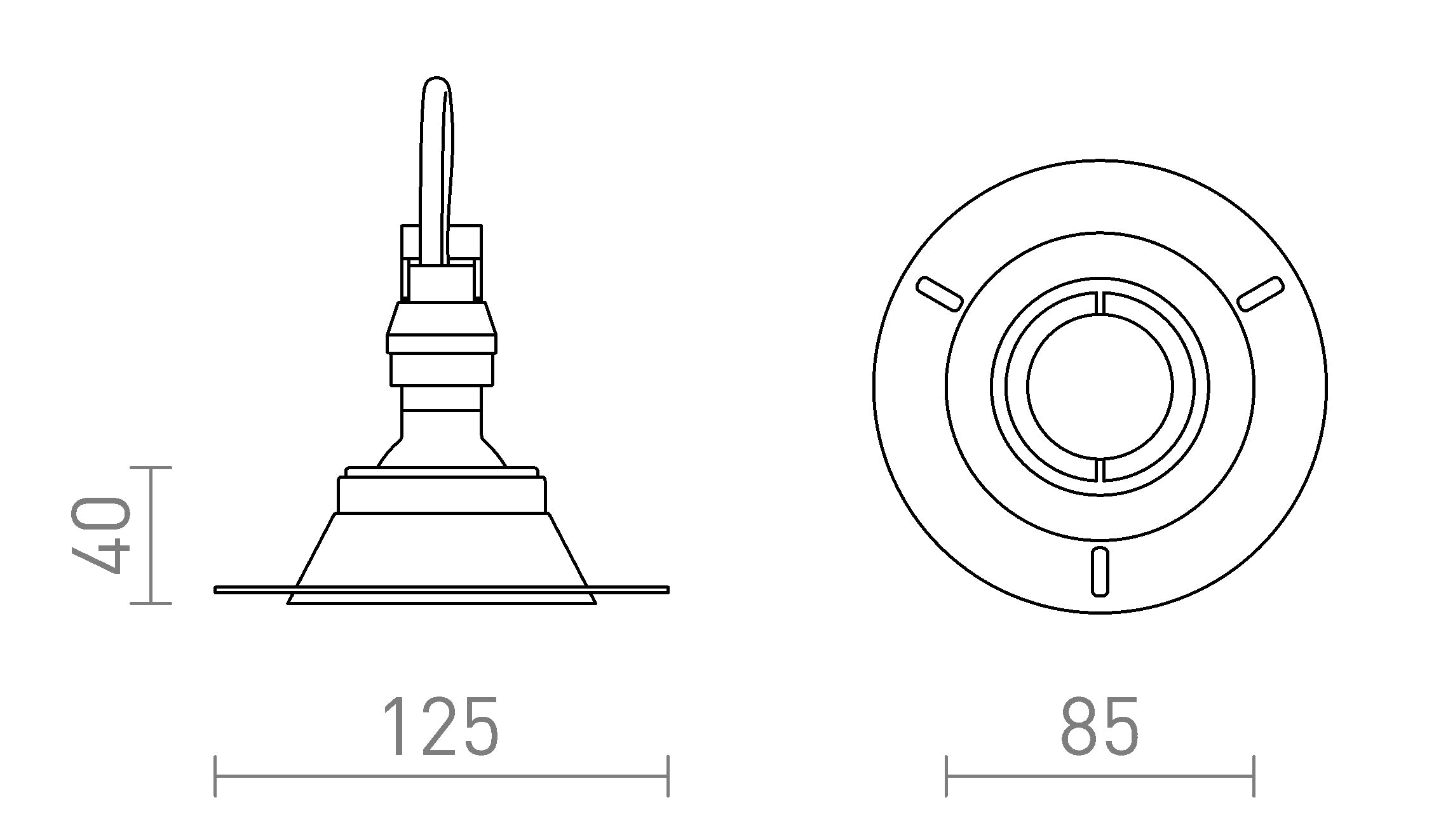 IPSO R IP65 - Schéma produktu