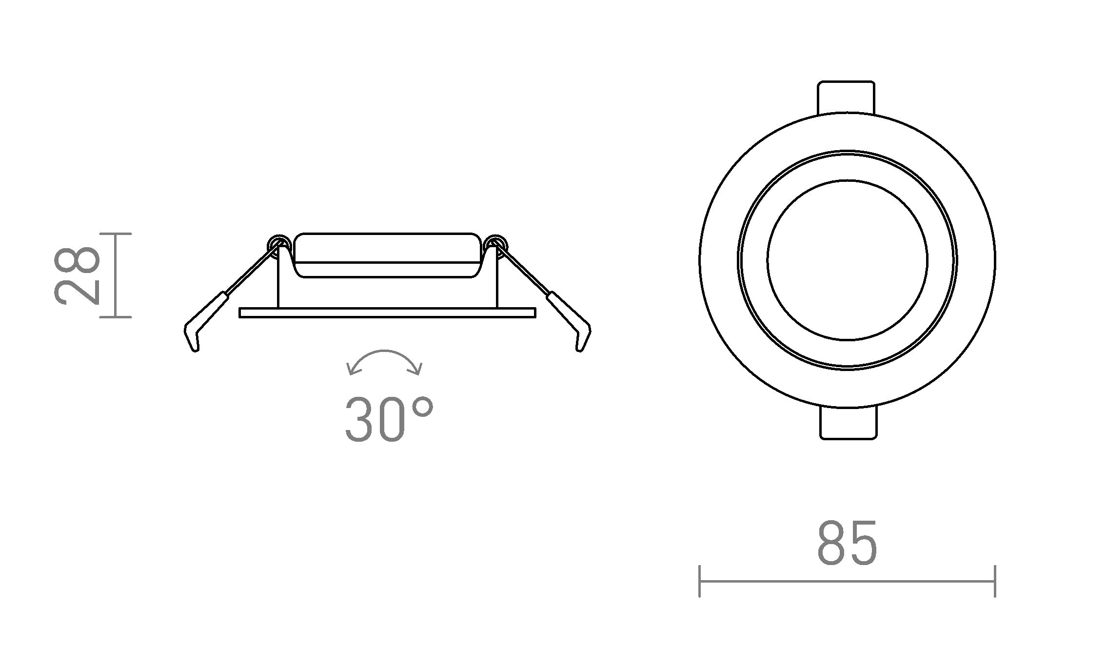 JADE DIMM TO WARM - Schéma produktu