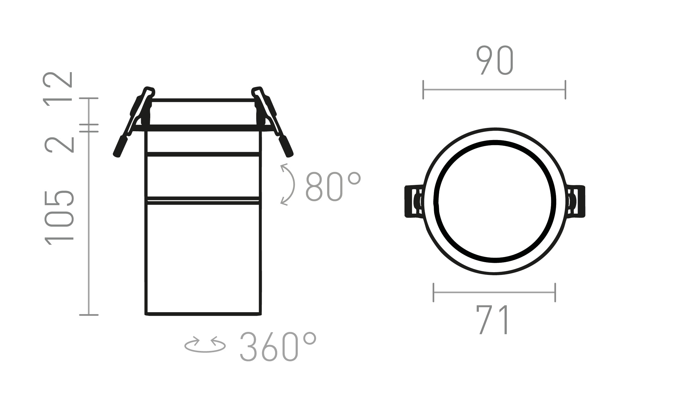 AUGUSTA - Schéma produktu