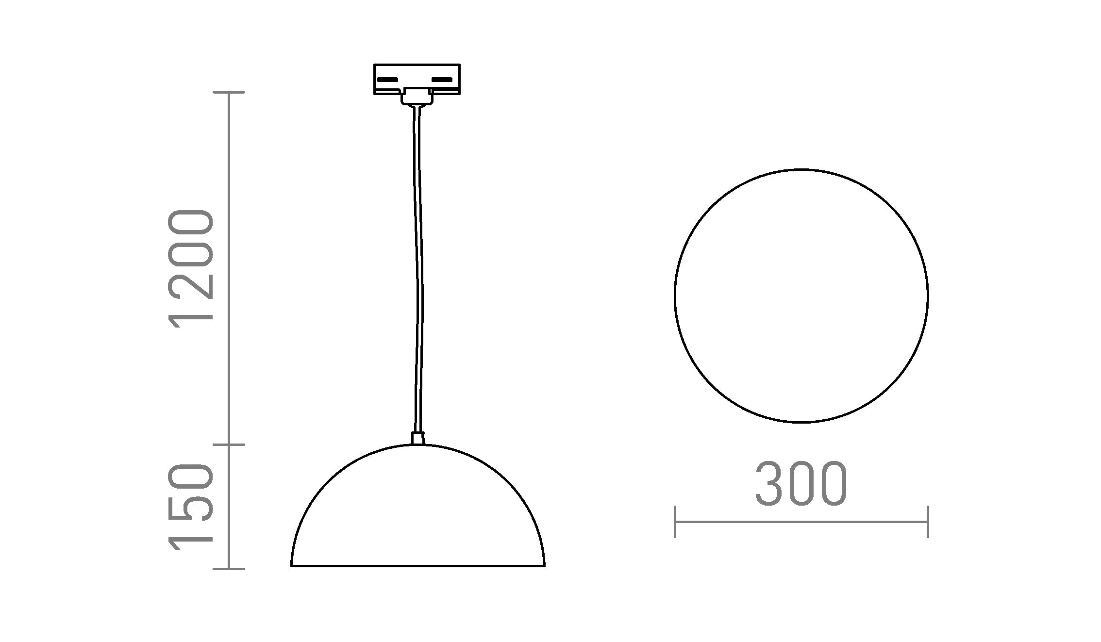 GLADYS 30 PRO TŘÍOKR. LIŠTU - Schéma produktu