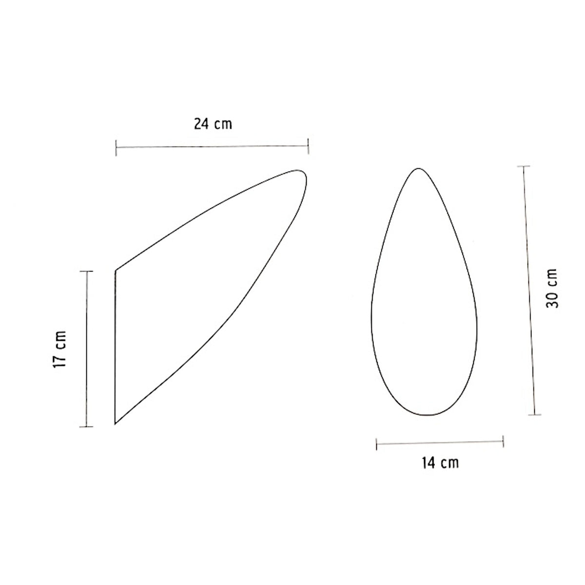 RENDL wall lamp LUCI FAIR   opal-colored glass 230V E27 150W F3750009 5