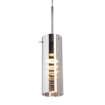 RENDL pendant lamp SANSSOUCI I pendant  chrome-tinted glass 230V LED E27 15W R10509 5