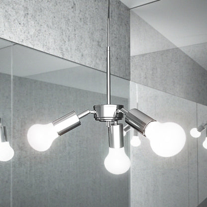 RENDL shades, shade bases, pendent sets TRIX pendant set  chrome 230V LED E27 3x15W R10615 9