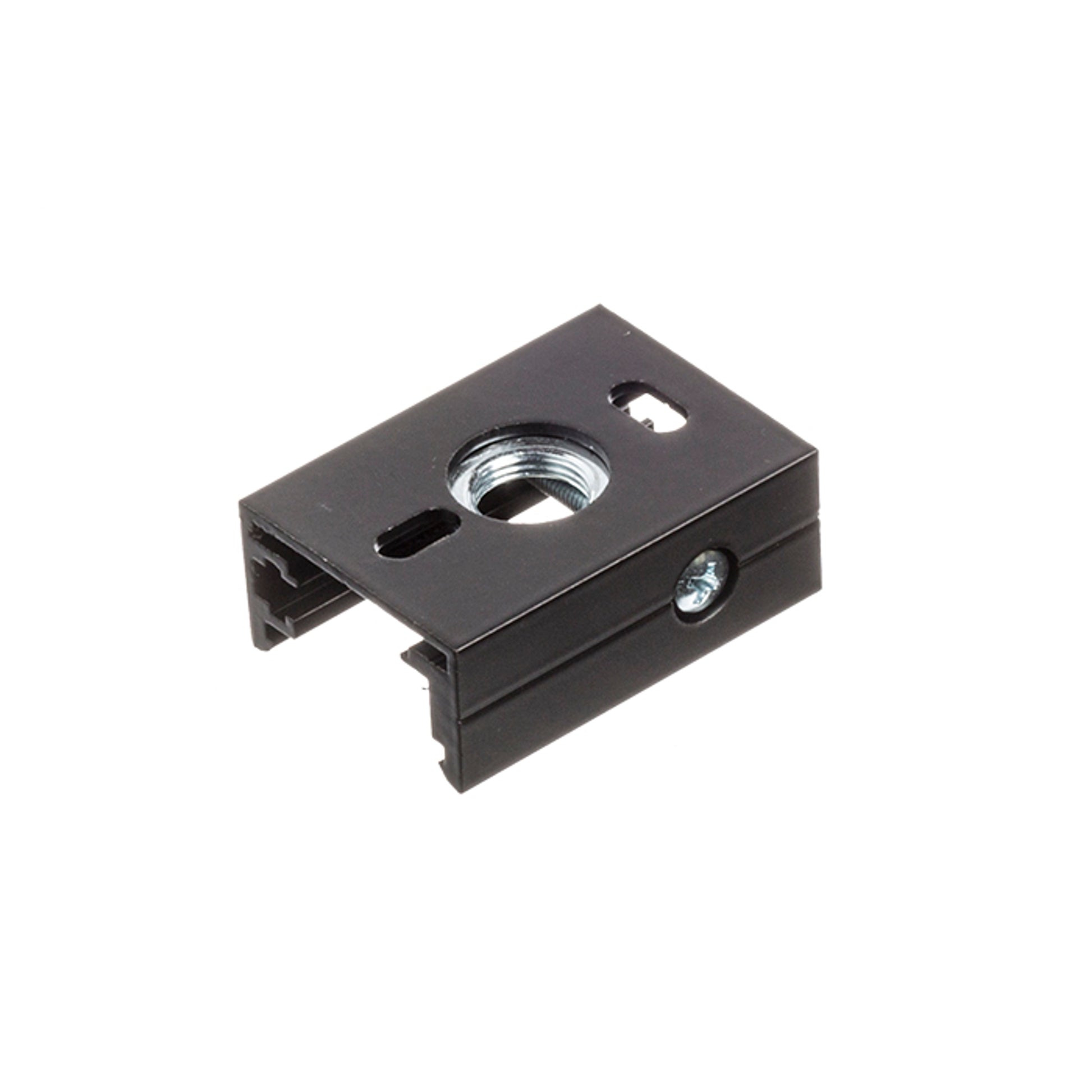 RENDL 3-circuit track system EUTRAC track clamp for 3-circuit tracks black  R11350 1