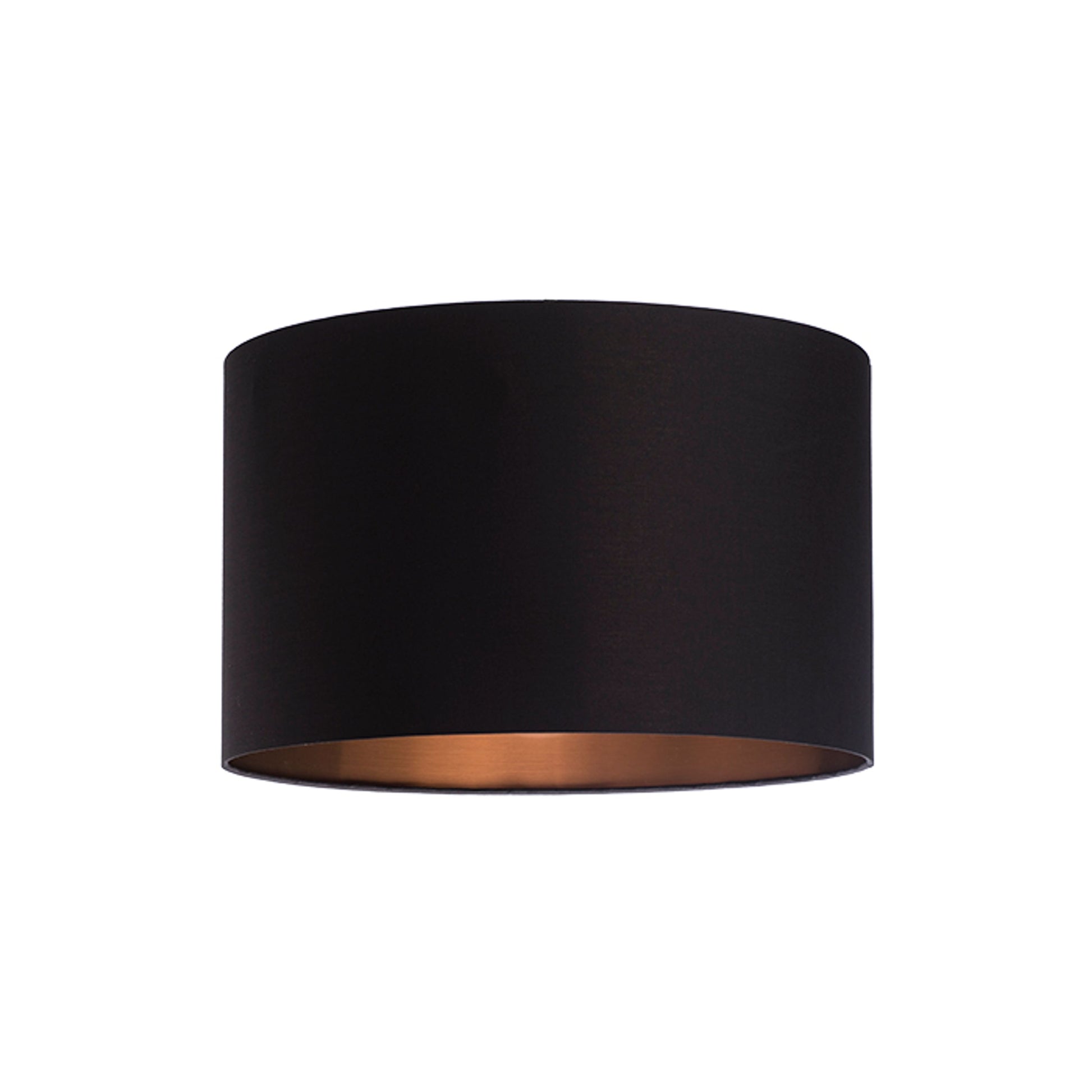 RENDL shades, shade bases, pendent sets RON 40/25 shade Polycotton black/copper foil max. 23W R11481 1