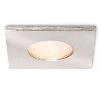RENDL Outlet SPLASH SQ recessed  matt nickel 230V LED GU10 8W IP65 R11736 6