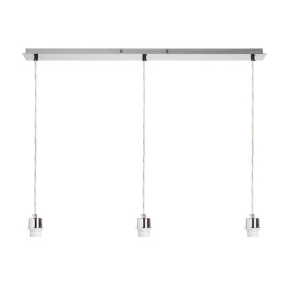 RENDL shades, shade bases, pendent sets MORE 80 pendant ceiling base  matt nickel 230V LED E27 3x15W R11776 1