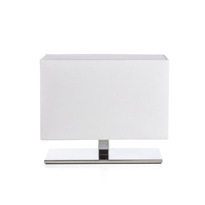 RENDL table lamp PLAZA S table white chrome 230V LED E27 15W R11973 5