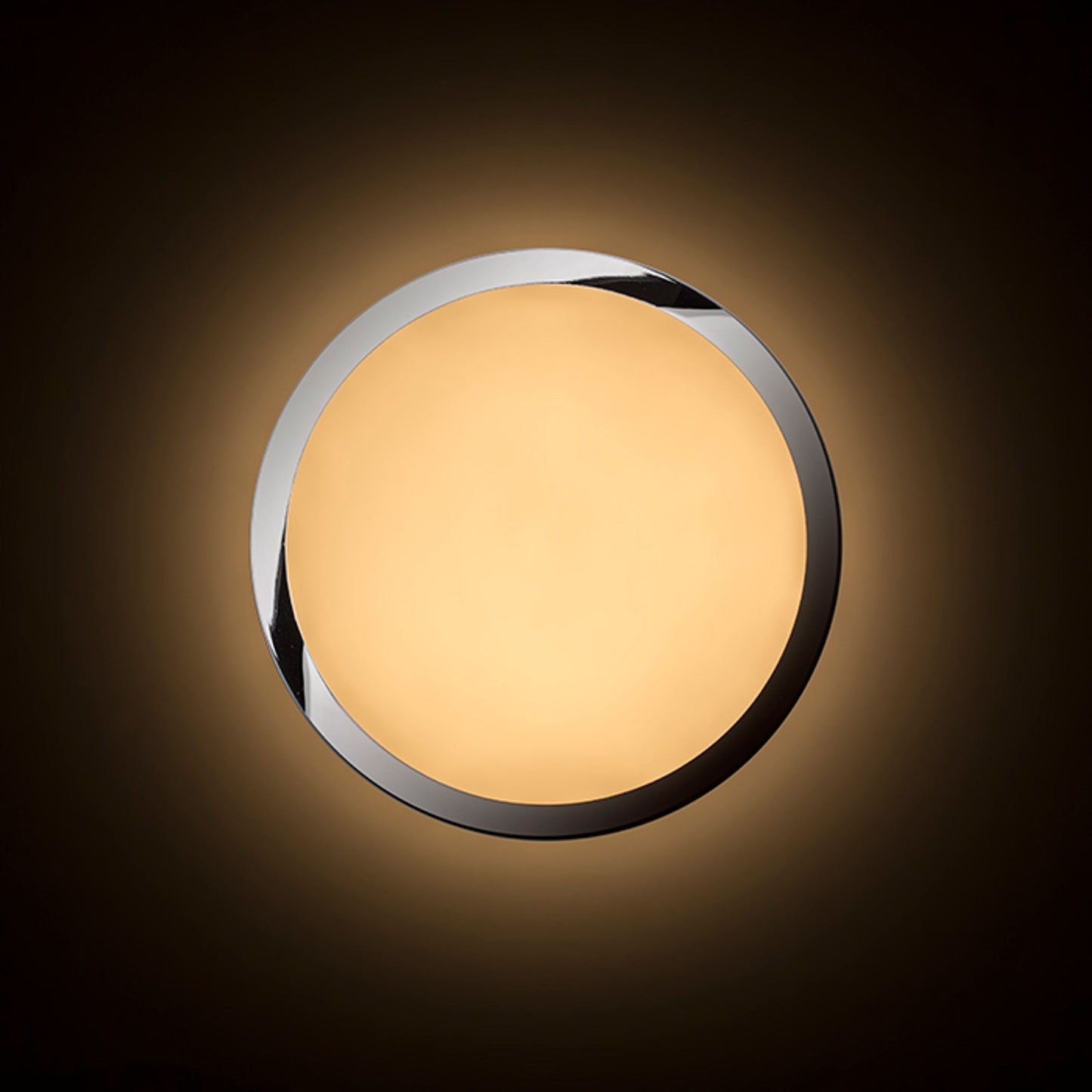 RENDL surface mounted lamp BALLA ceiling  chrome 230V LED 24W IP44  3000K R12008 3