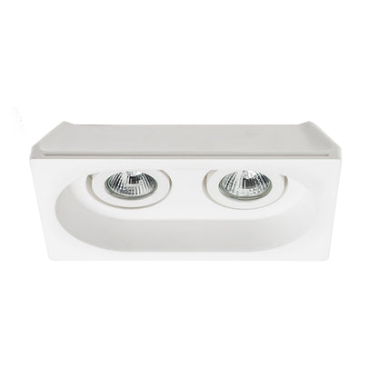 RENDL recessed light DINGO GU10 II directional  plaster 230V GU10 2x35W R12037 4