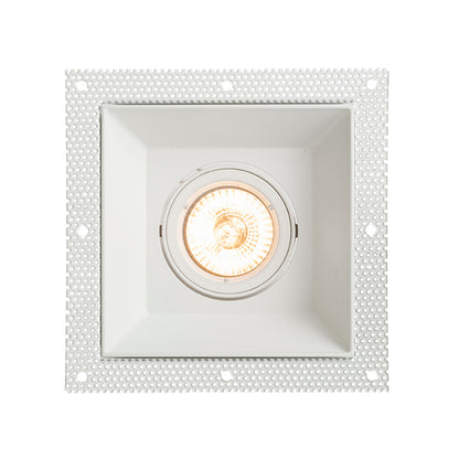 RENDL recessed light IPSO SQ frameless  white  230V LED GU10 8W R12045 2