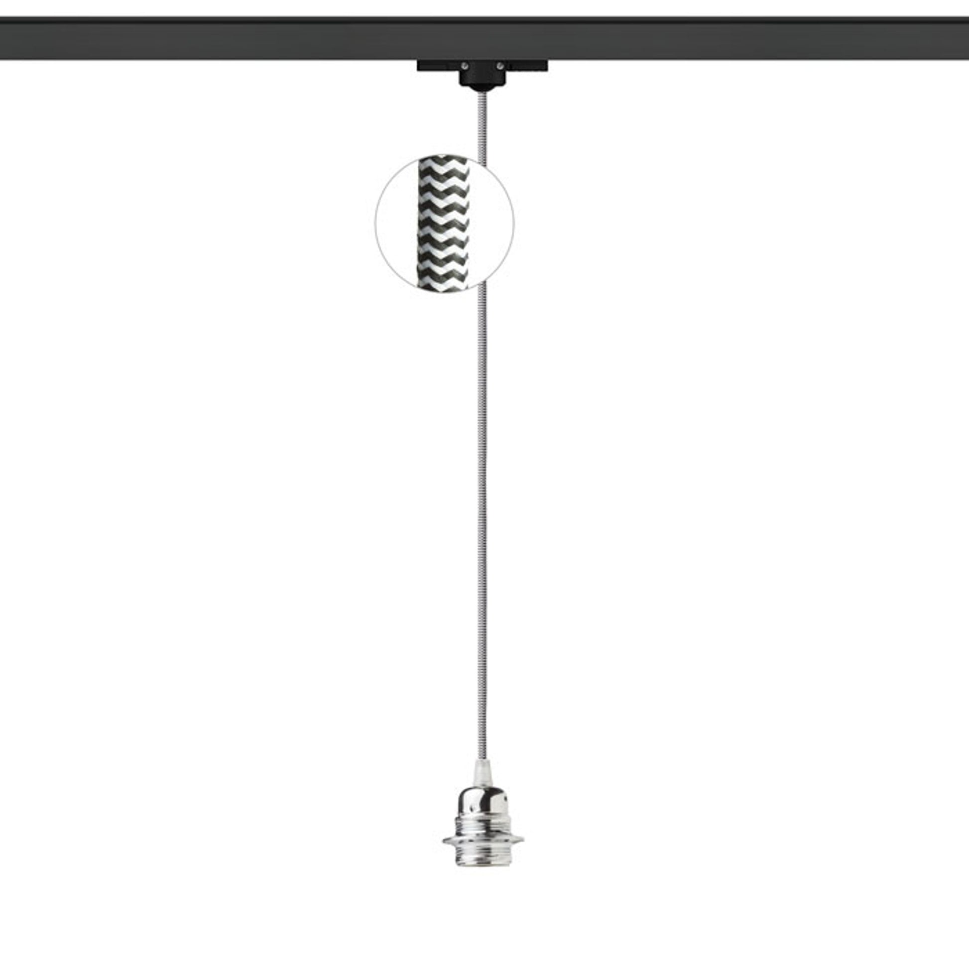 RENDL 3-circuit track system ELISA for 3-circuit tracks BA+B/WC+CHF   230V LED E27 15W R12108 1