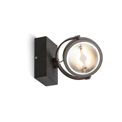 RENDL spotlight KELLY LED I wall black 230V LED 12W 24° 3000K R12333 2