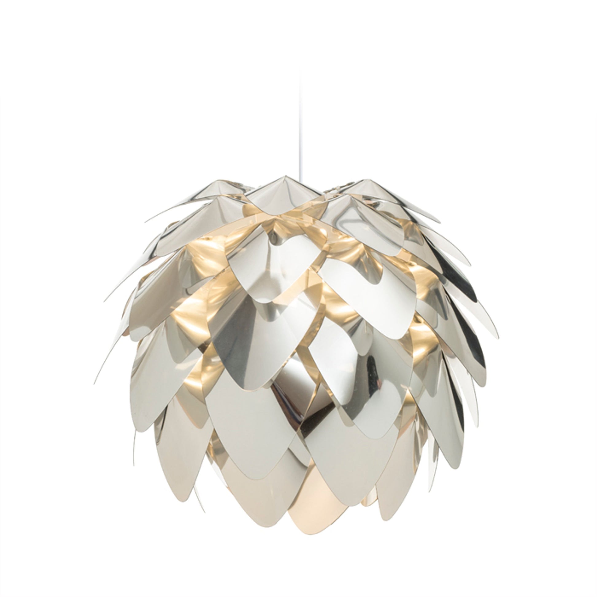 RENDL pendant lamp ENCOMBRE pendant  chrome foil 230V LED E27 15W R12382 1