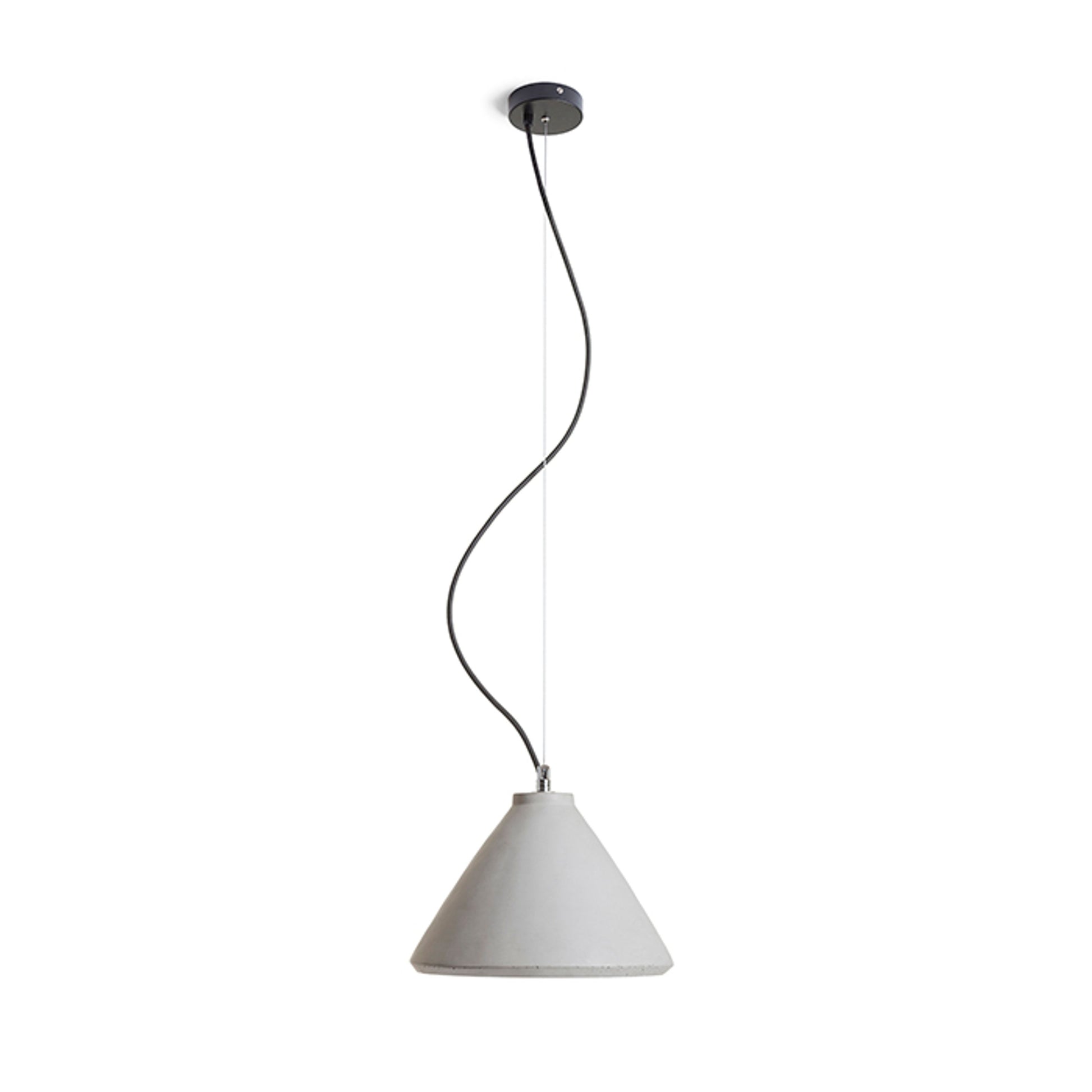 RENDL pendant lamp RADICAL pendant  concrete 230V LED E27 15W R12416 5