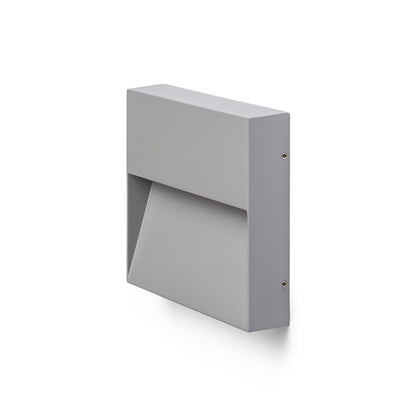 RENDL  AQILA SQ wall grey  230V LED 6W IP54  3000K R12543 2