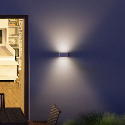 RENDL outdoor lamp TORINO wall white  230V LED 2x5W IP54  3000K R12573 6