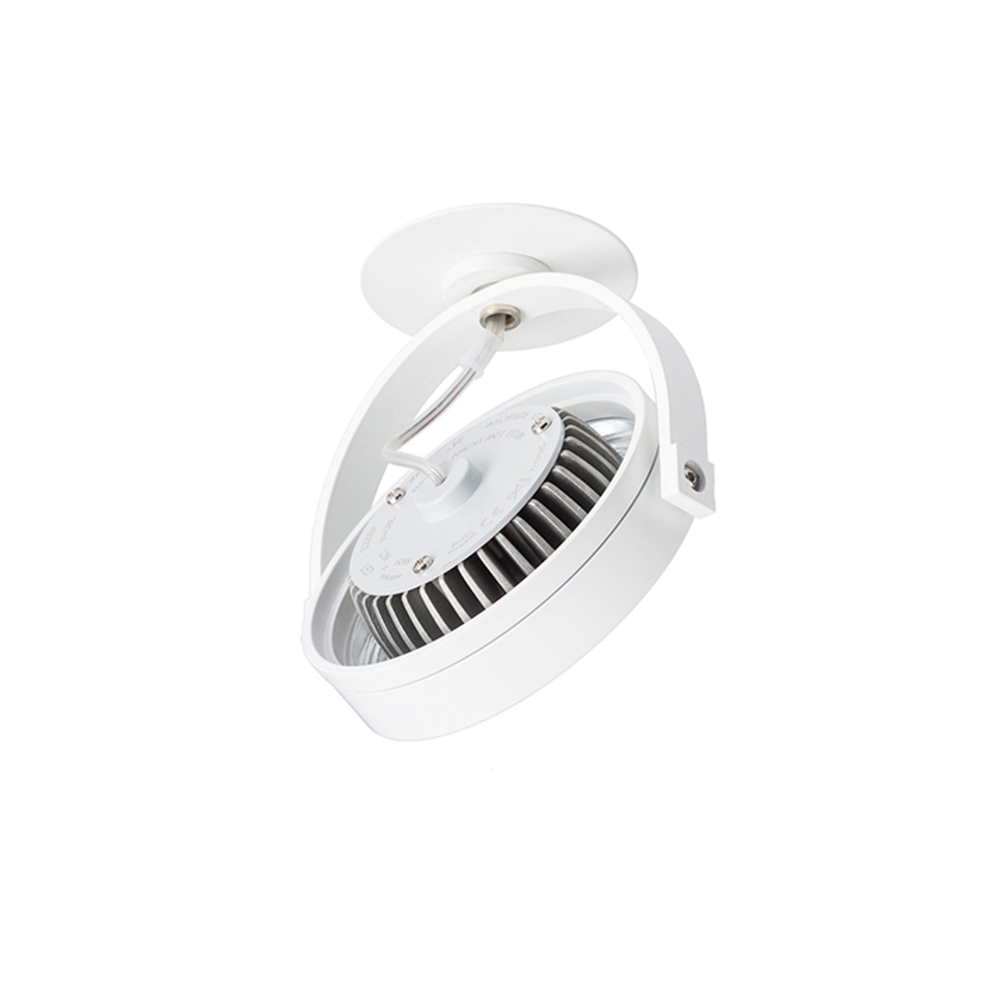 RENDL spotlight KELLY LED DIMM semi-recessed white 230V LED 12W 24° 3000K R12637 3